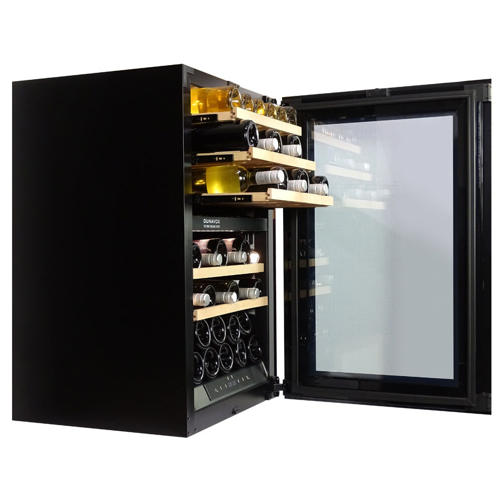 Dunavox Balance-42.TO - Dual Zone -  42 Bottle - Integrated Wine Cooler - DXB-42.100DB.TO