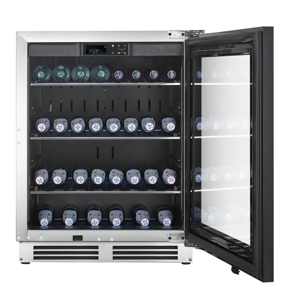 CELLA - Outdoor Panel Ready - Beverage Cooler - EXT-149-VIDRIO
