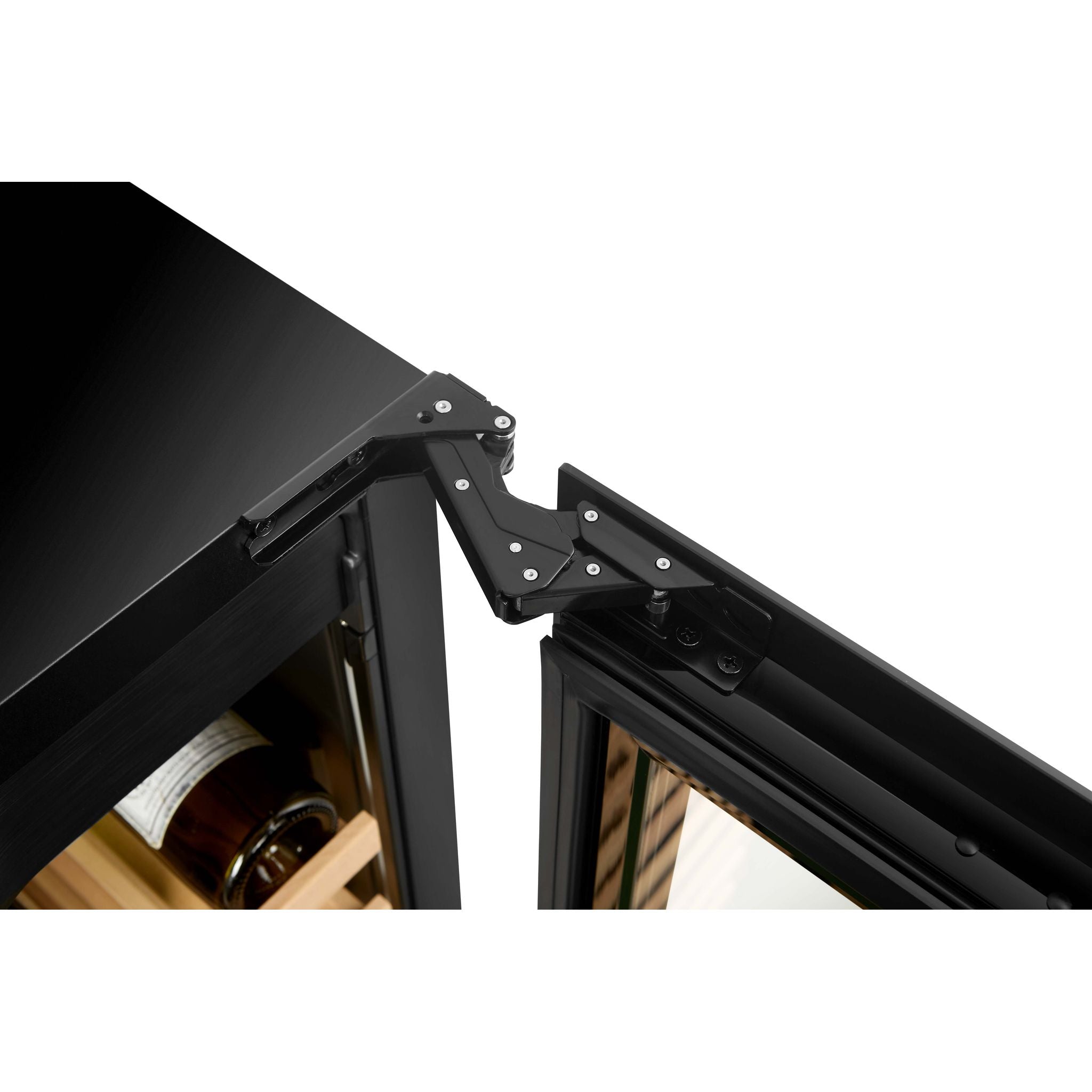 CELLA - 110 bottle Single Zone Wine cooler - FWS122S-BLACK