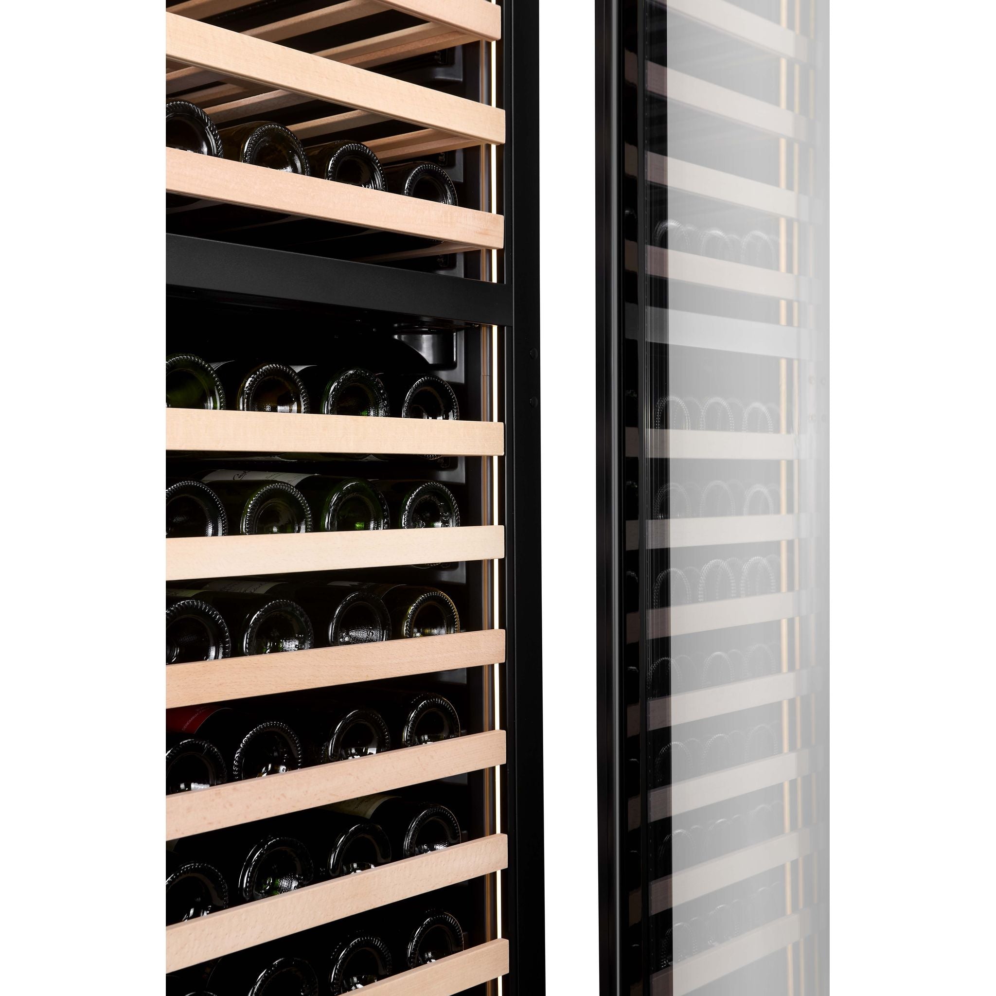 CELLA - 154 bottle Dual Zone Wine cooler - FWS154D-BLACK