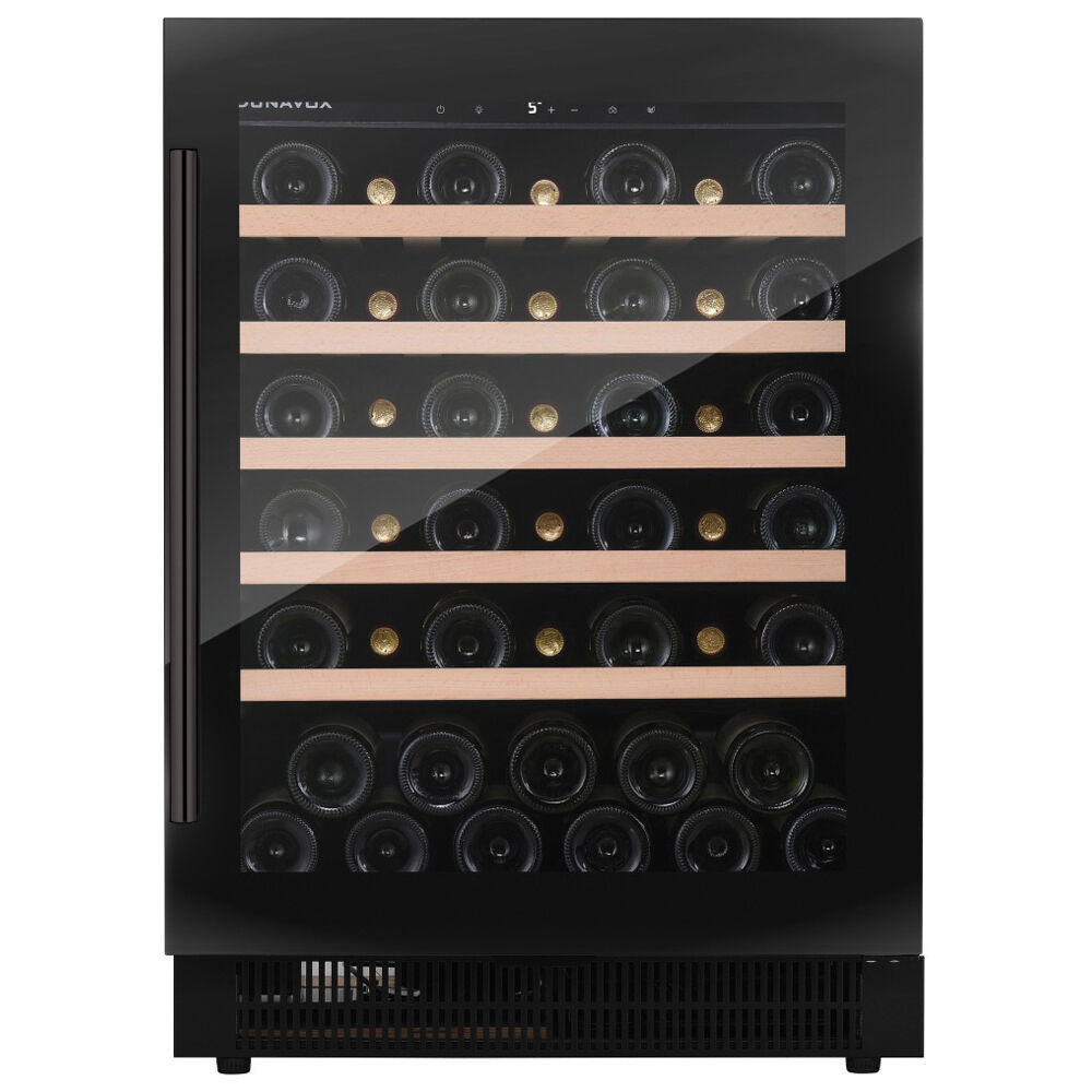 Dunavox FLOW-46 - 600mm - 46 Bottle - Built In Undercounter Wine Fridge - DAUF-46.138B