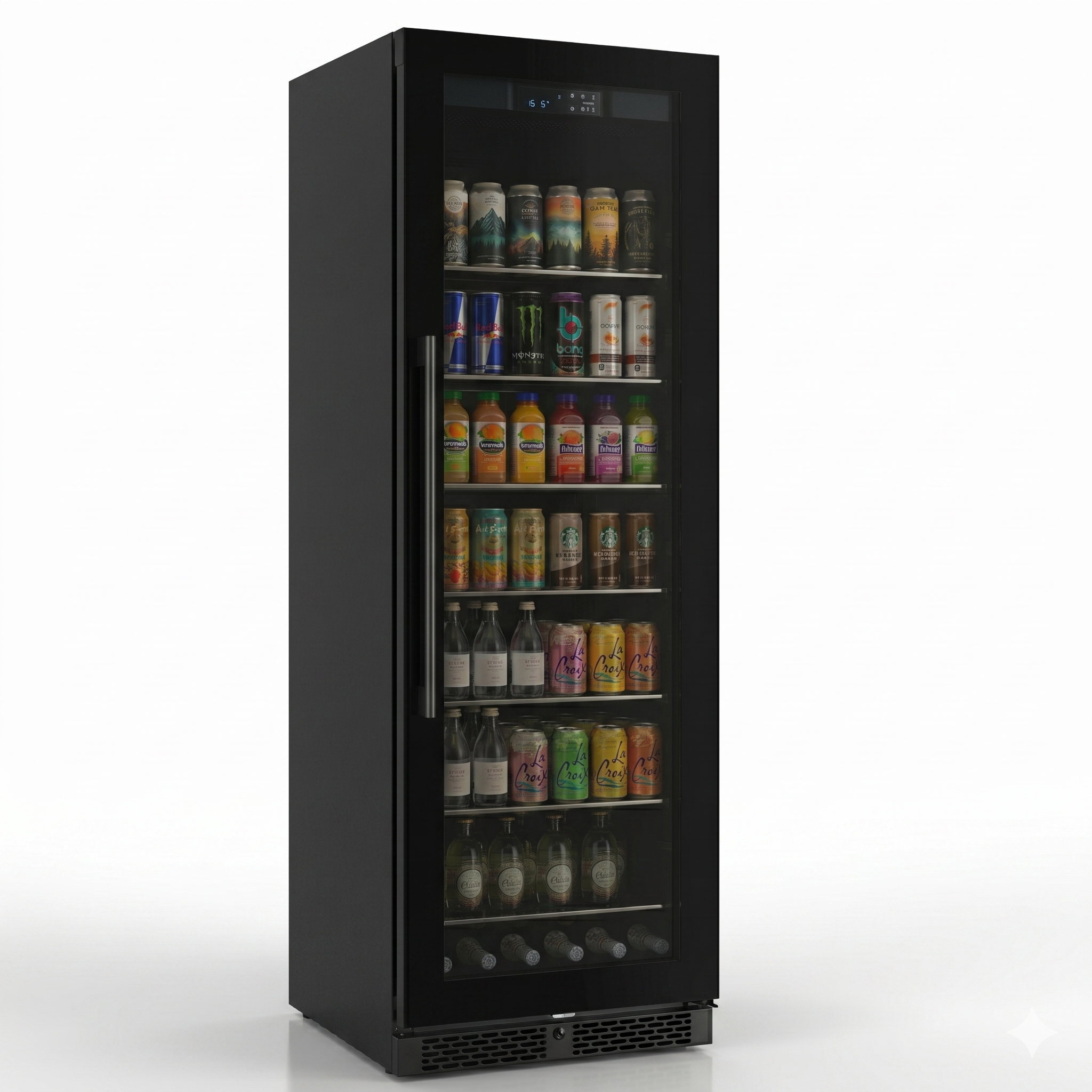 ClimaVin -  Noir160 - Single Zone Beverage Fridge - Built in or Freestanding