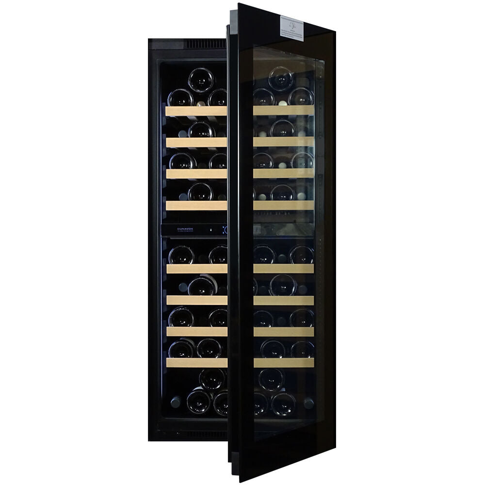 Dunavox Horizon-70.TO - Dual Zone 70 Bottle - Integrated Wine Cooler - DVH-70.185DB.TO