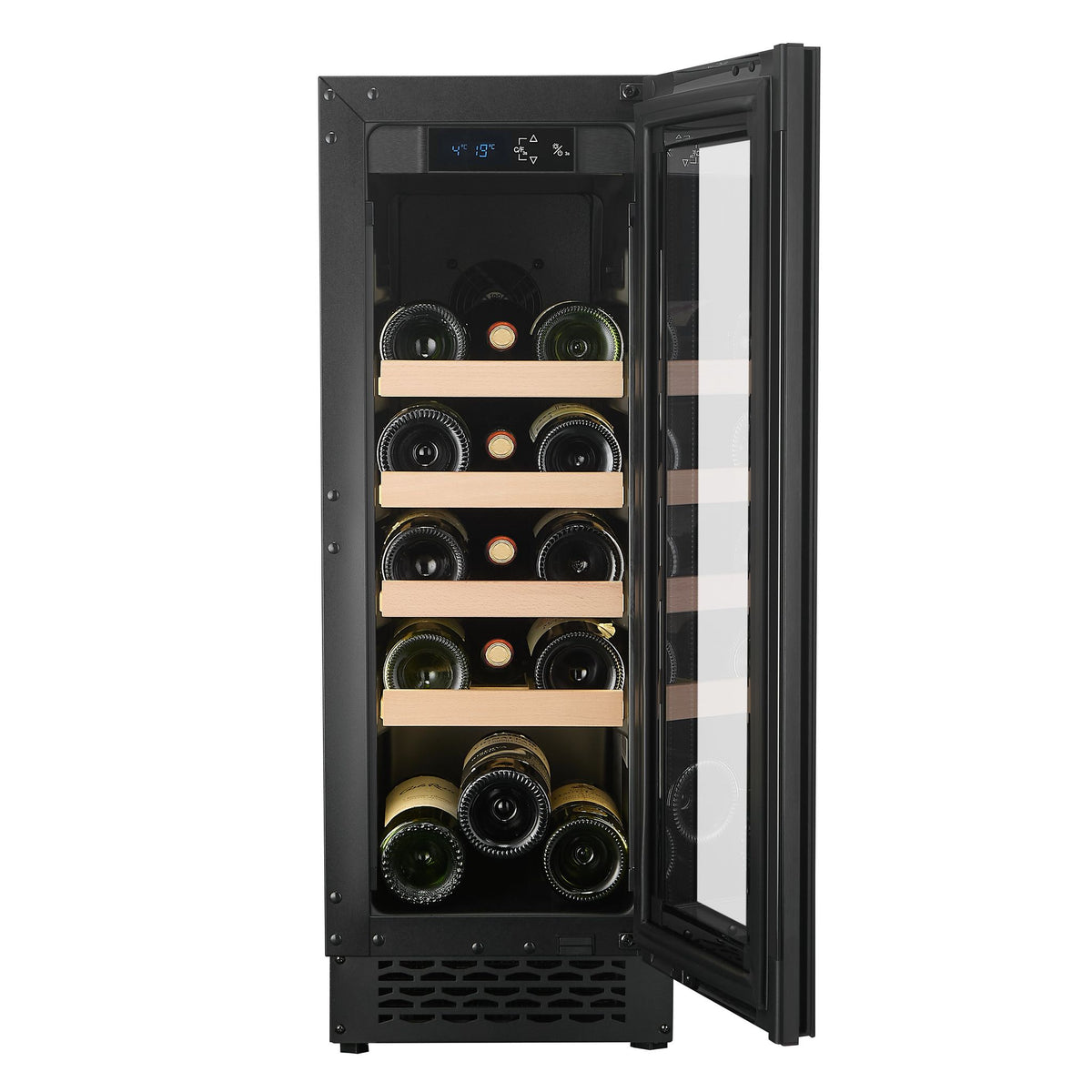 NØVA - 30cm Wide Undercounter Wine Cooler - UW30S