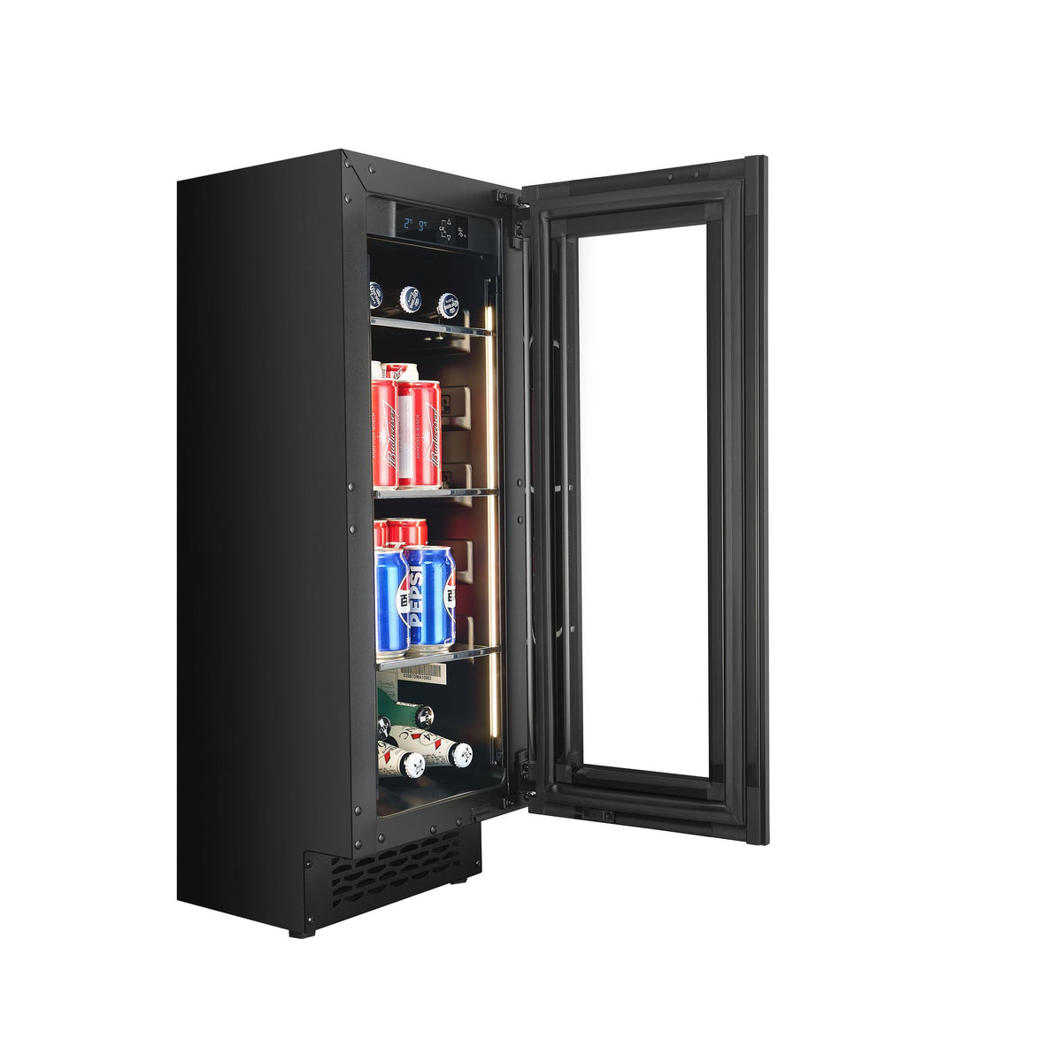 NØVA - 30cm Wide Undercounter Beverage Cooler - BVU30S