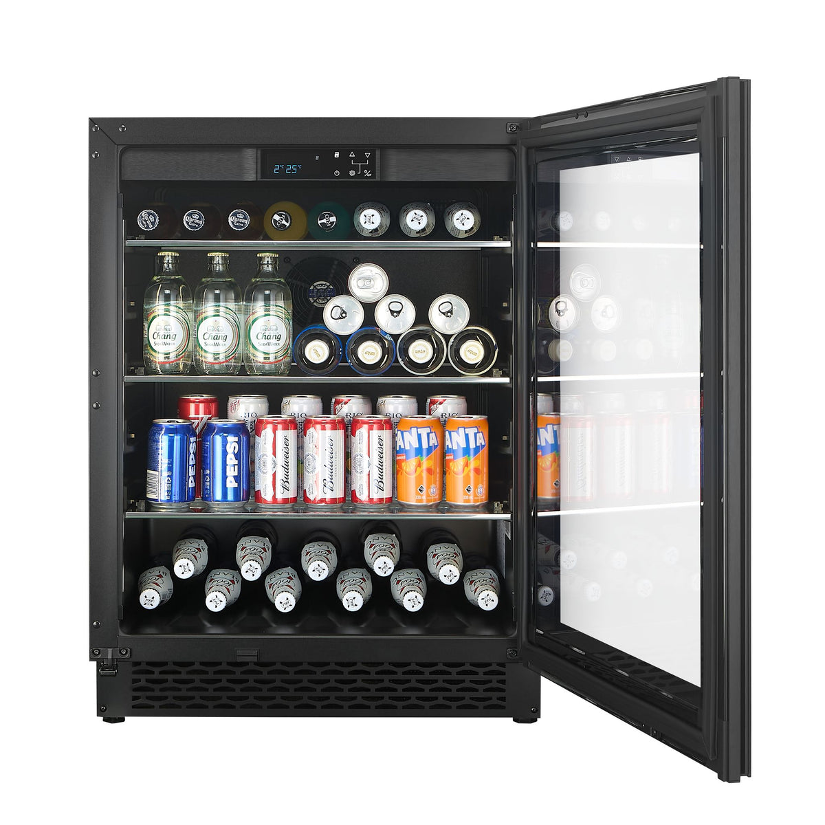 NØVA - 60cm Wide Undercounter Beverage Cooler - BVU60S