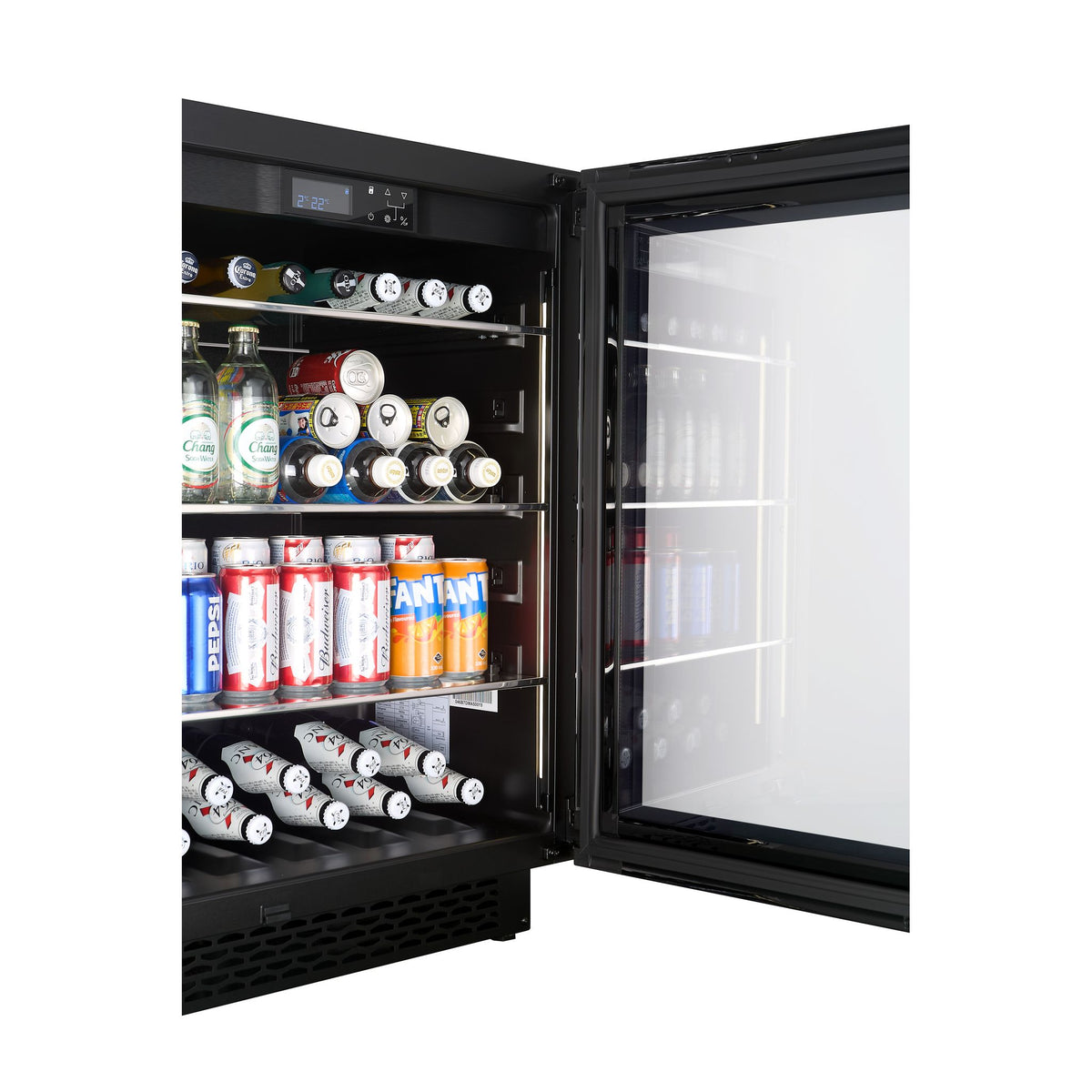 NØVA - 60cm Wide Undercounter Beverage Cooler - BVU60S