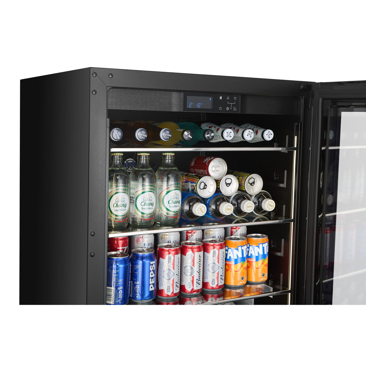 NØVA - 60cm Wide Undercounter Beverage Cooler - BVU60S
