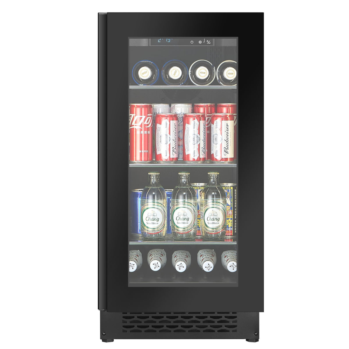 NØVA - 40cm Wide Undercounter Beverage Cooler - BVU40S