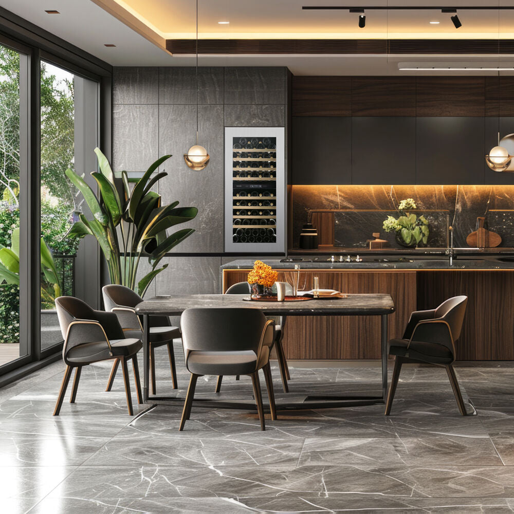 Dunavox Horizon-70.TO - Dual Zone 70 Bottle - Integrated Wine Cooler - DVH-70.185DSS.TO