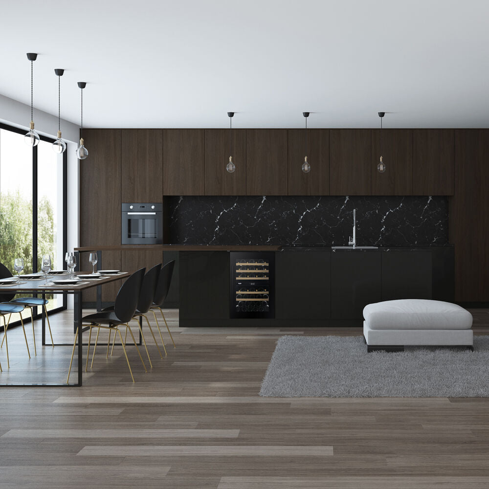 Dunavox Prime-44 - Dual Zone 44 Bottle - Integrated Wine Cooler - DVP-44.120DB