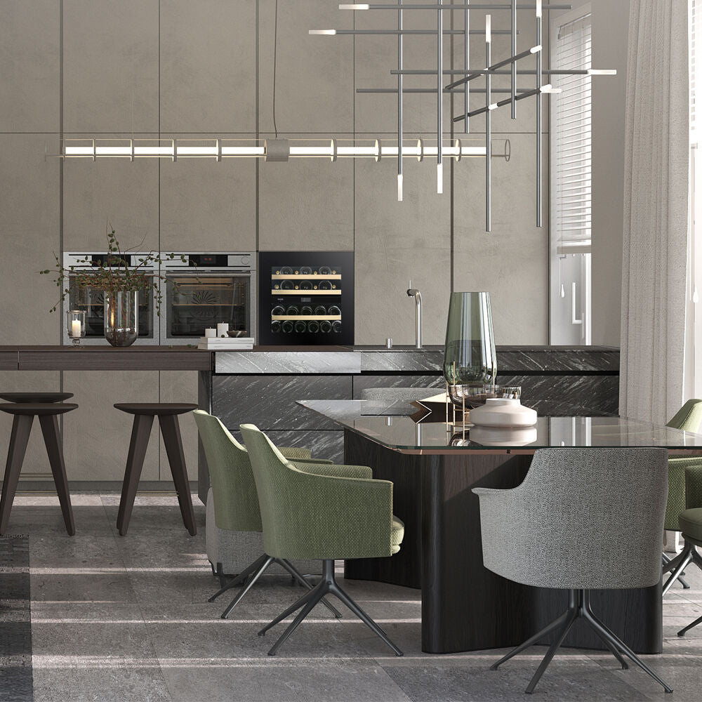 Dunavox Noble-25.TO - Dual Zone 25 Bottle - Integrated Wine Cooler - DVN-25.65DB.TO