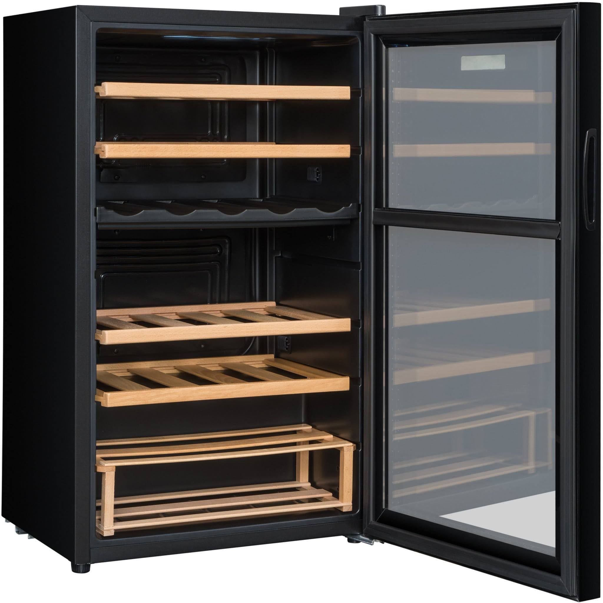 La Sommeliere - Dual Zone - 33 Bottle - Freestanding Wine Fridge - SLS33DZ
