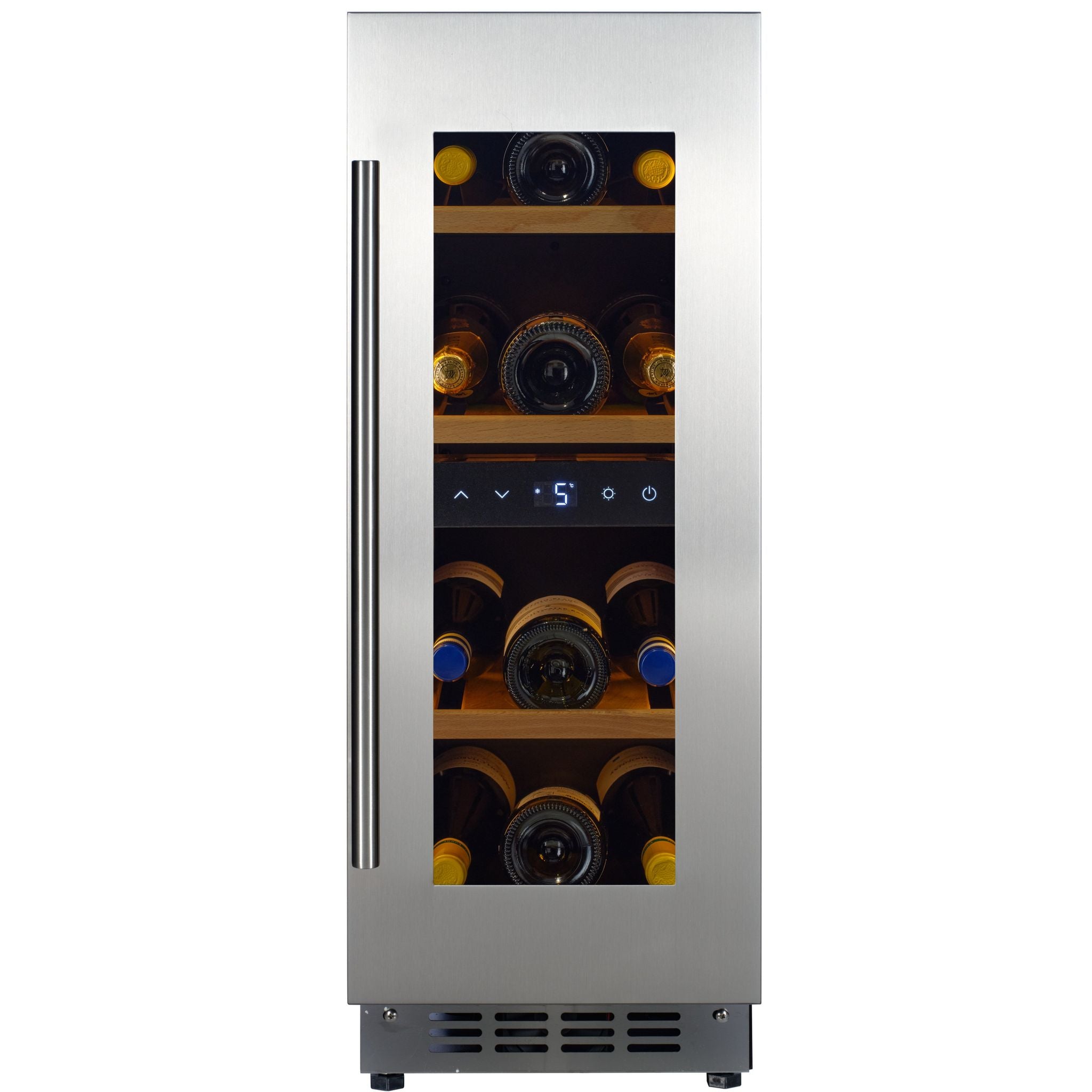 CELLA - 300mm - Undercounter Wine Cooler - Single Zone - W18S-SSH