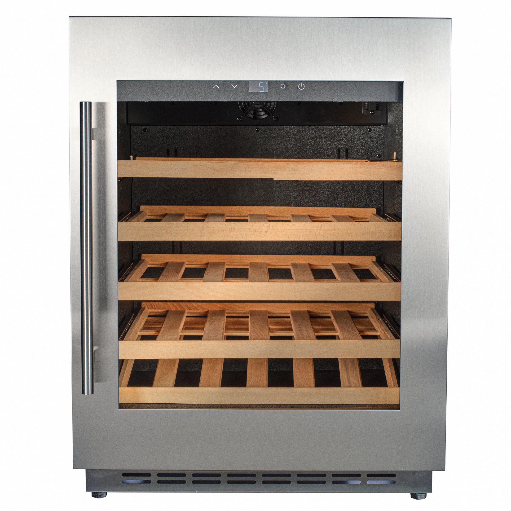 CELLA - 600mm - Undercounter Wine Cooler - Single Zone - W40-SSH