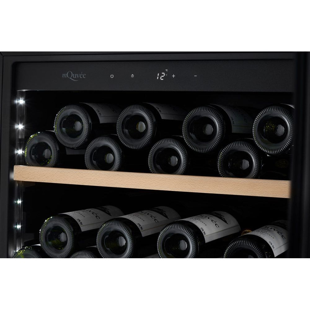 mQuvée - 600mm - WineStore 82 - 66 Bottles-  Anthracite Black