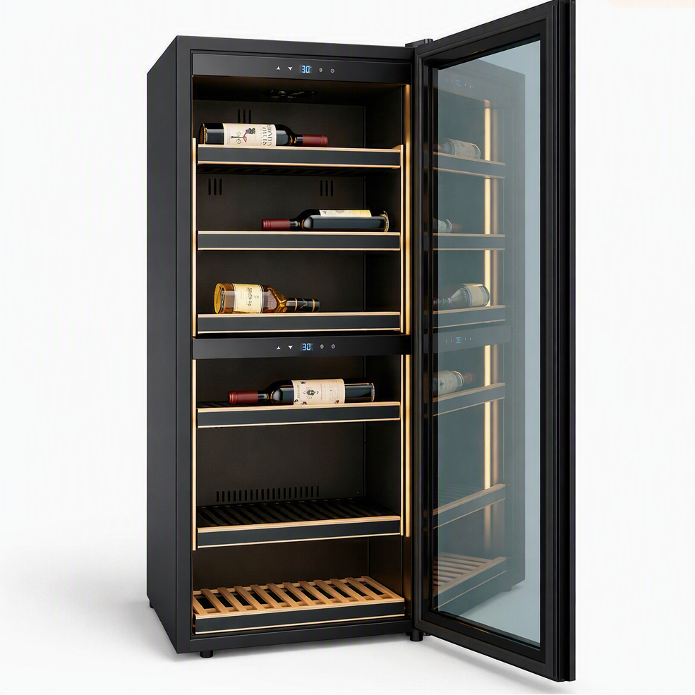 Viñaro - WineVault 135 - Freestanding Wine Storage Cabinet - 135 Bottles