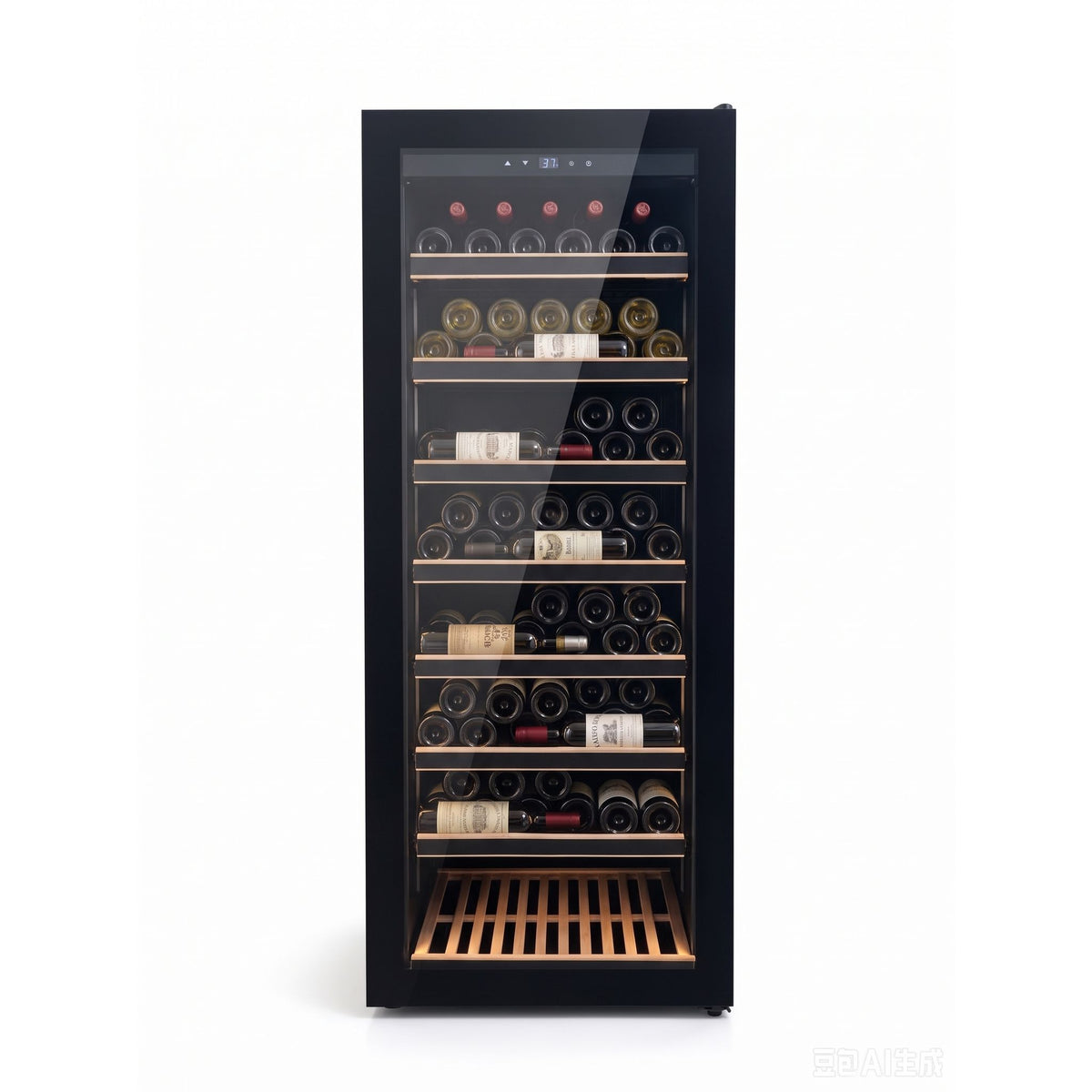 Viñaro WineVault 200 - Single Zone - Freestanding Wine Storage Cabinet - 200 Bottles