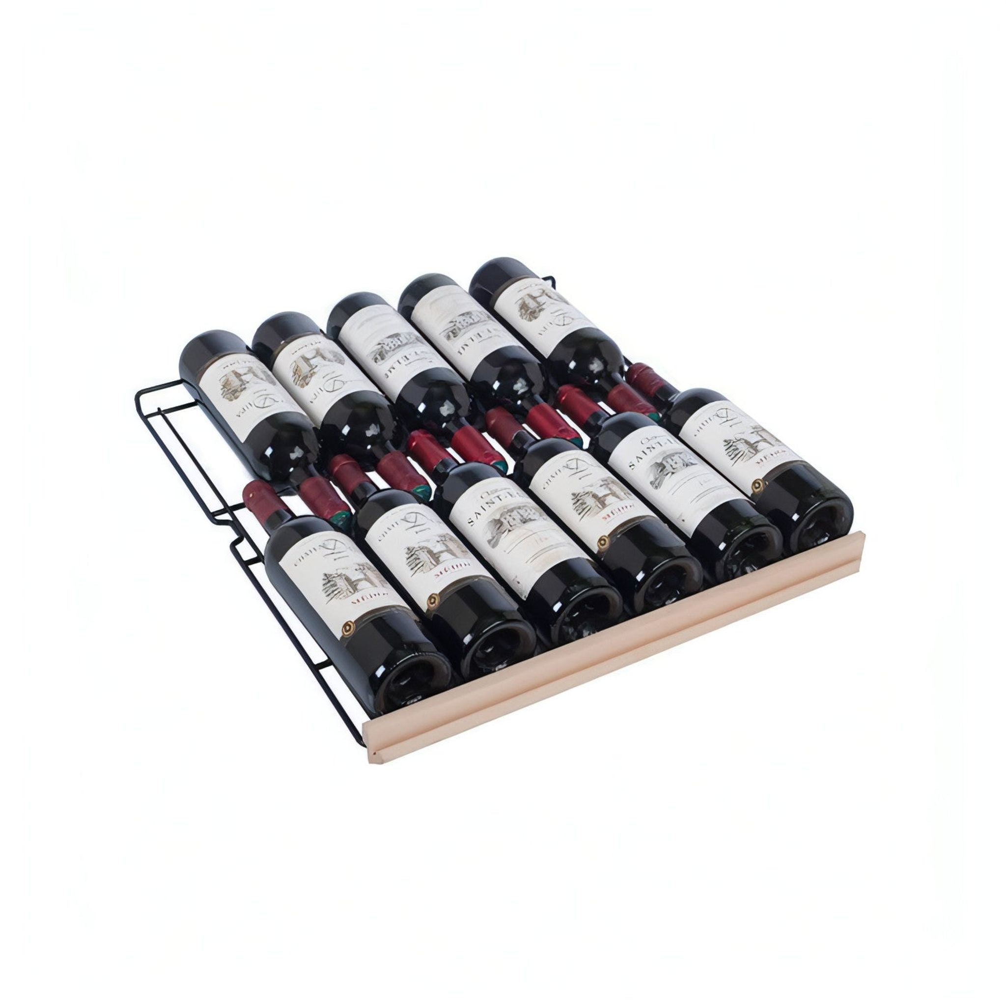 CLATRAD13 Metal Shelf With Wooden Front