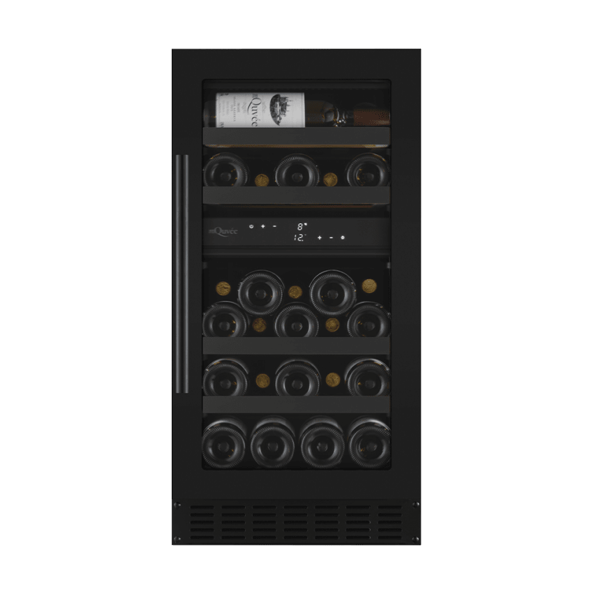 mQuvée - 400mm - Undercounter - WineCave 700 40D All Black
