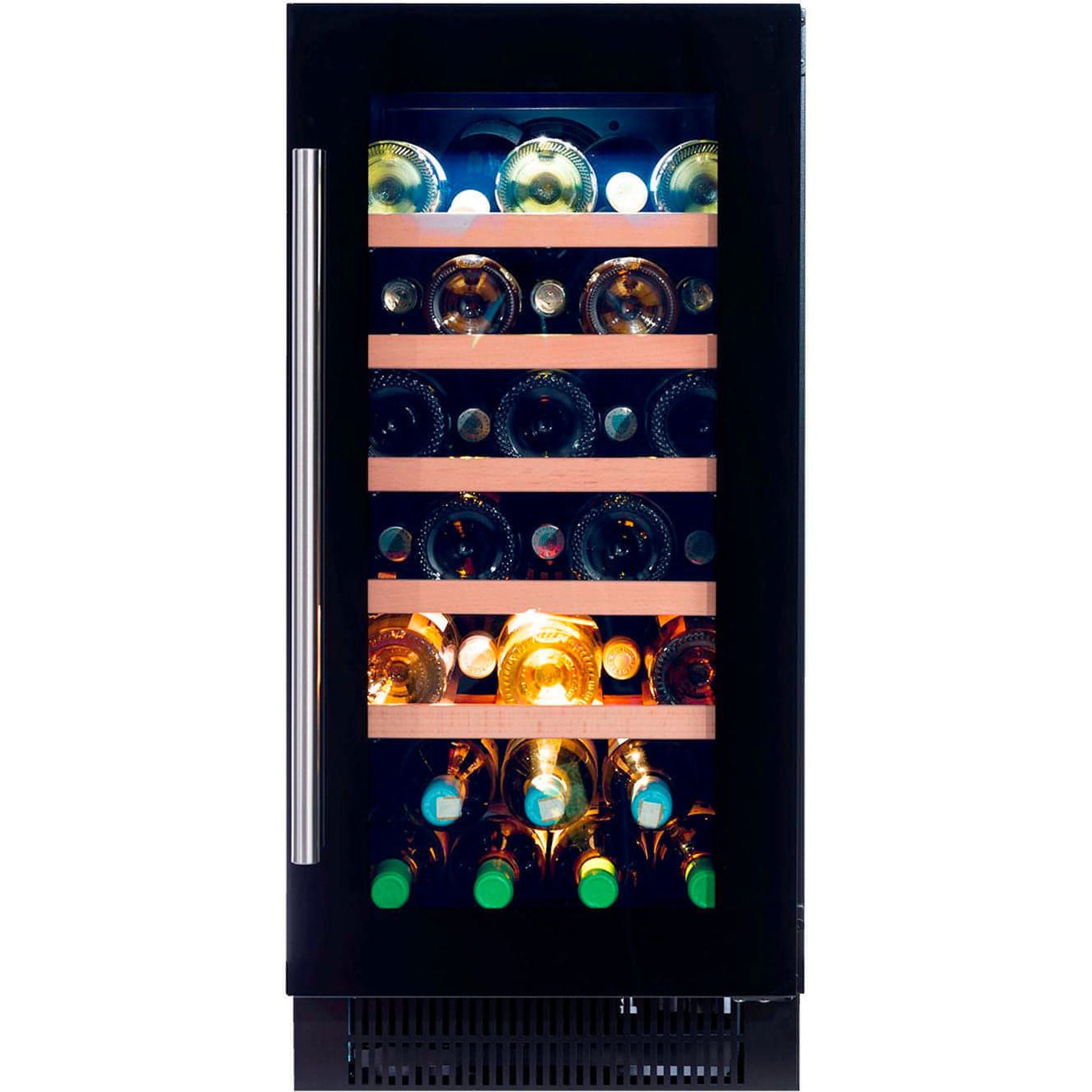 Dunavox FLOW-32 - 400mm - 32 Bottles - Built In Undercounter - DAUF-32.83B