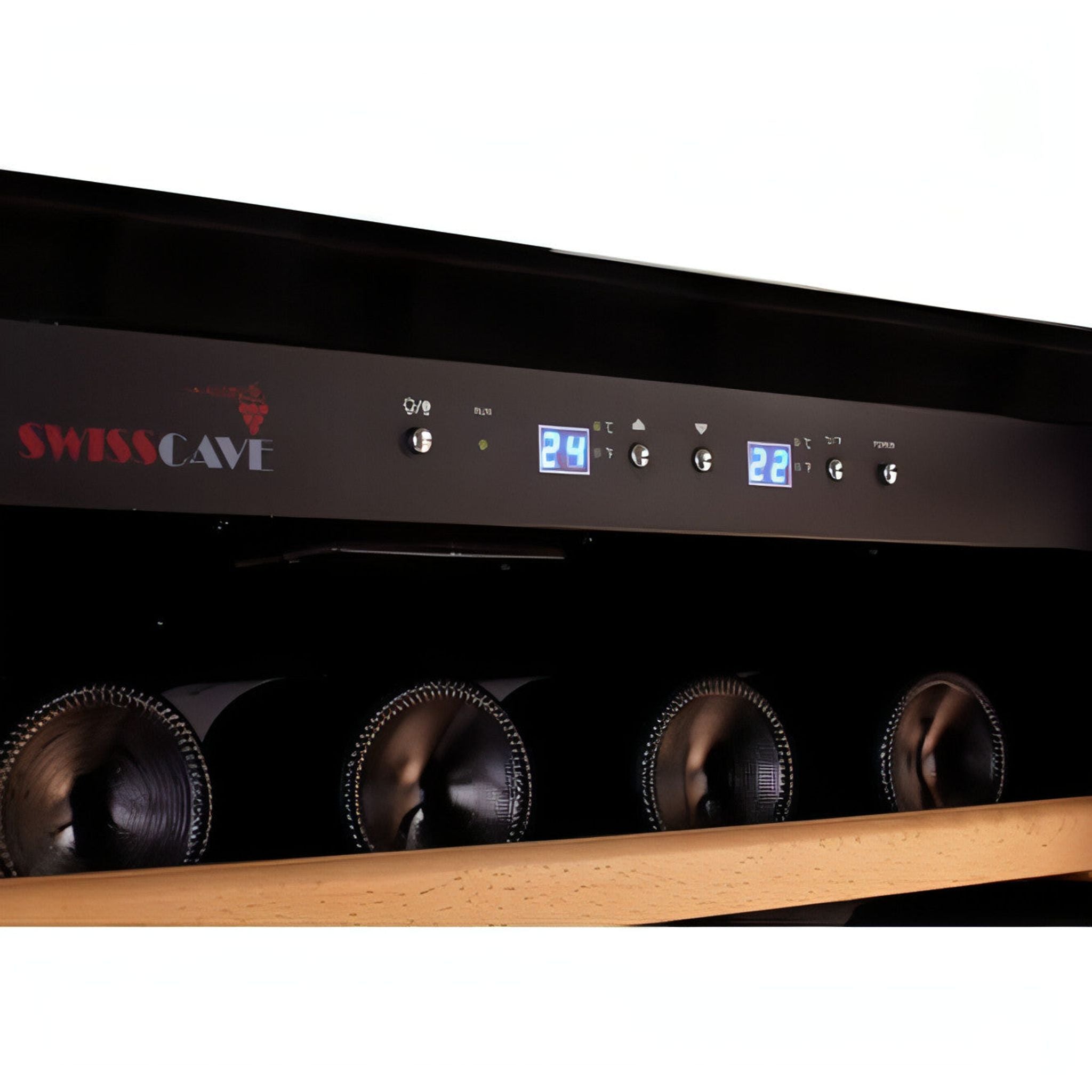 SWISSCAVE - 178 Bottle Single Temperature Zone Wine Cooler - WL450F