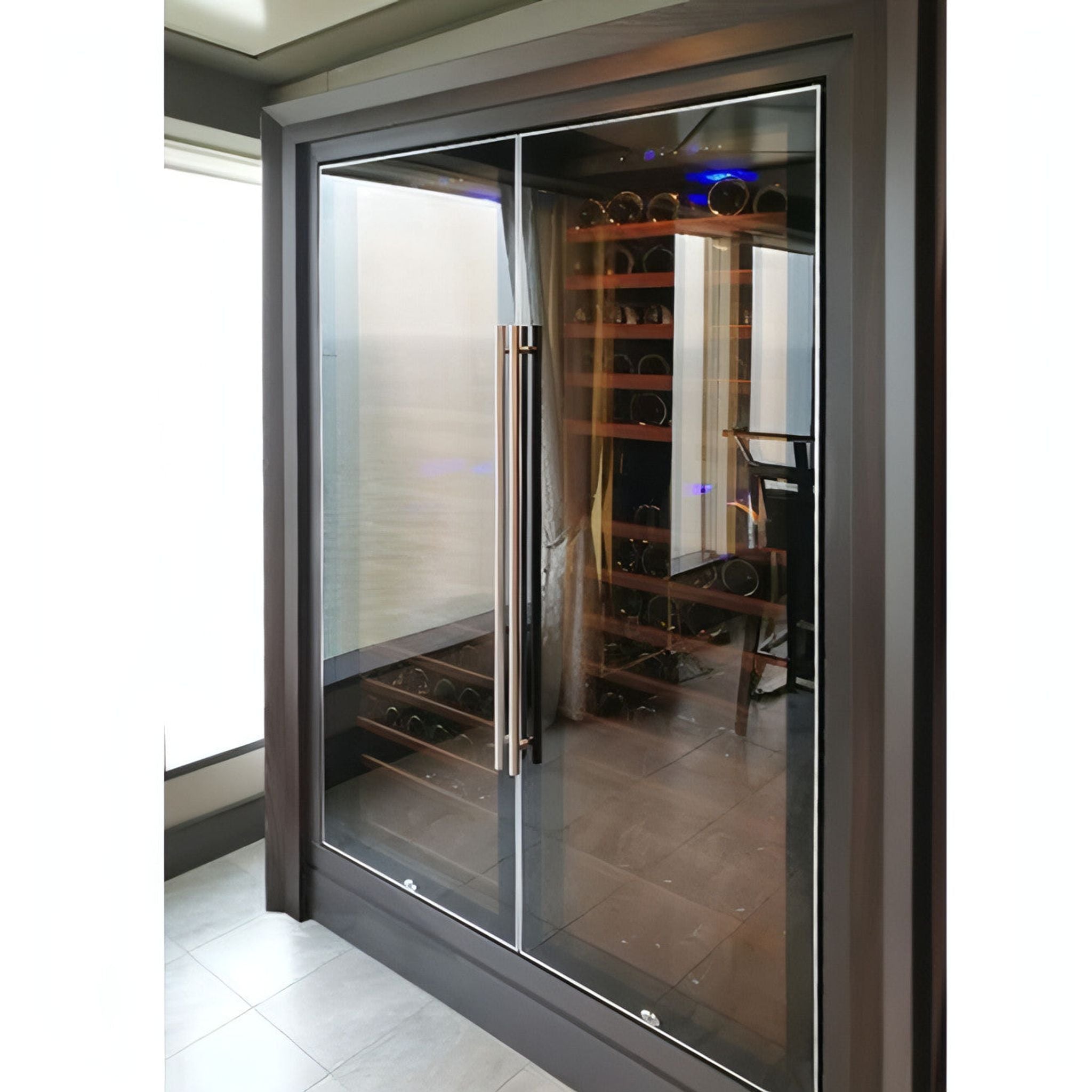 SWISSCAVE - 178 Bottle Single Temperature Zone Wine Cooler - WL450F